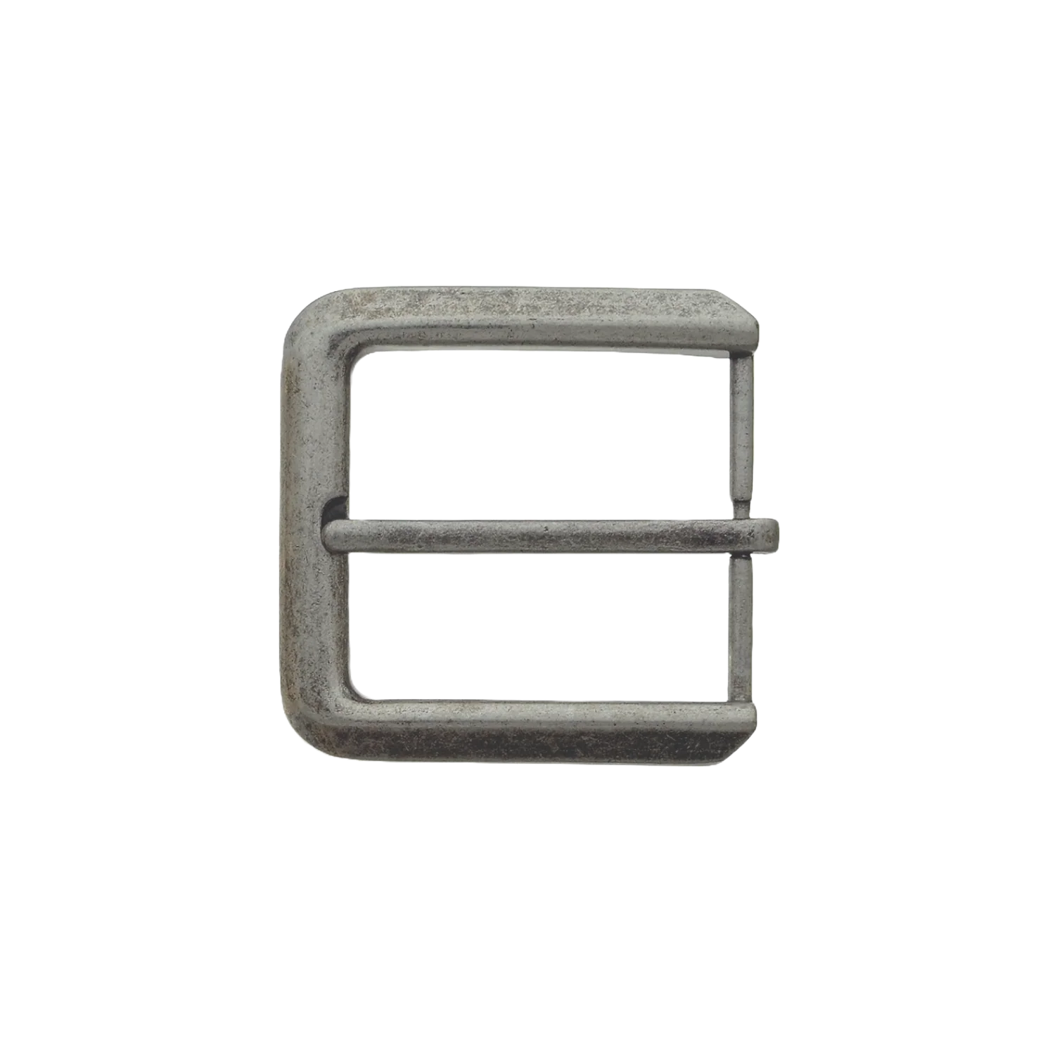 Square Edge 40mm belt buckle in old Nickelfree.