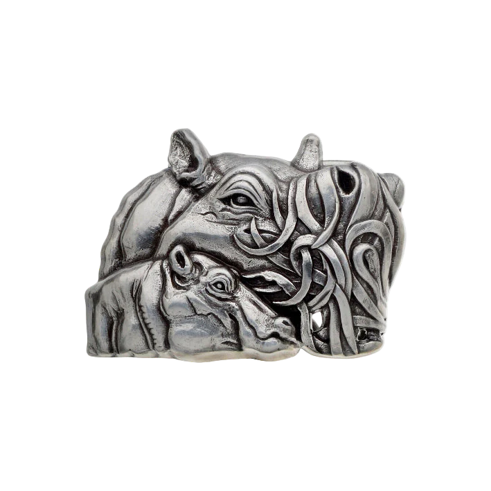 Eco-sustainable zamak alloy belt buckle (model 100398-40) with Italian silver finish, durable fashion accessory for men’s and women’s belts, versatile design for casual and formal wear.