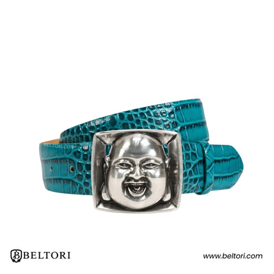 Buddha English Silver Complete Belt – Foresta Leather