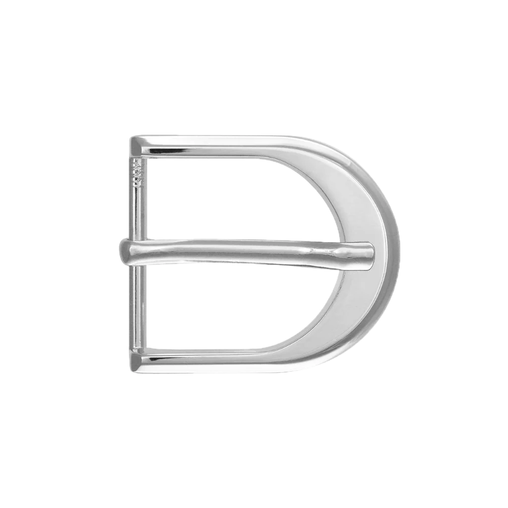Contoured D-Frame Prong 40mm in English Silver Finish.