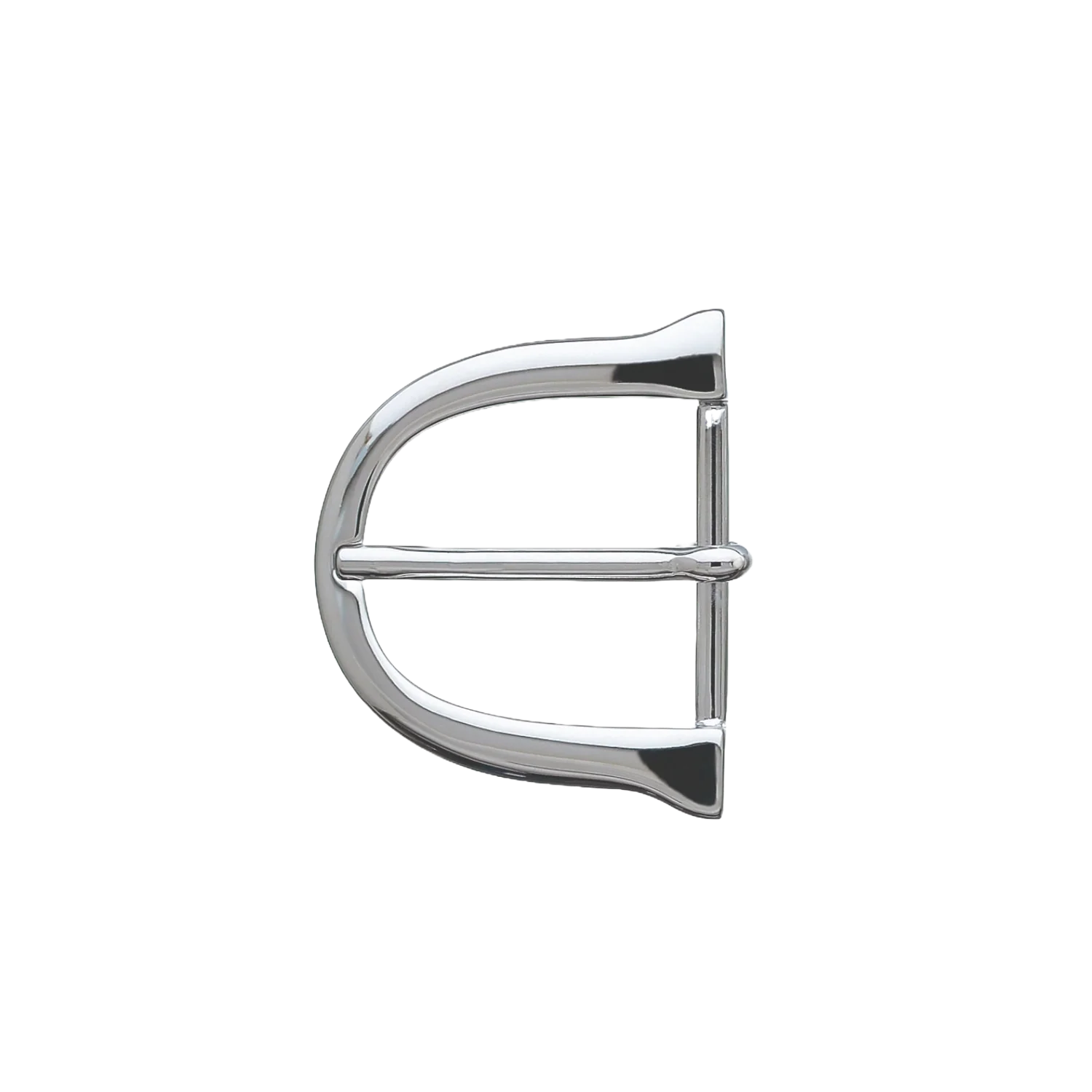 Tapered D-Frame 40mm belt buckle in Palladium Nickelfree HQ. 