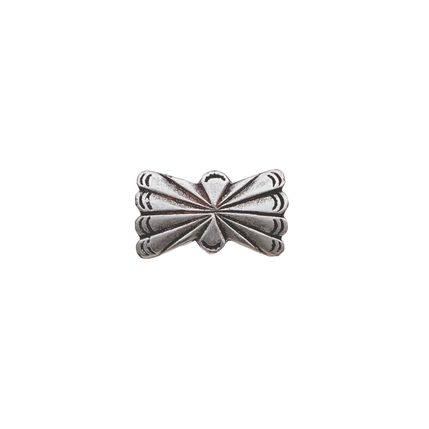 Decorative belt buckle in English Silver. 
